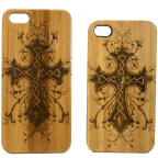 Celtic Cross iPhone 6 Case Eco Friendly Bamboo Wood Cover